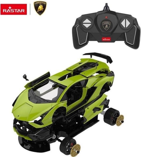 Actual product image Rastar RC car 1:18 Lamborghini Sian Building kit, 97400