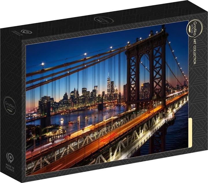 Image du produit Grafika Puzzle 500 pièces Brooklyn Bridge, Manhattan, New York (500 pièces)