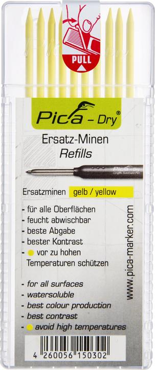 Immagine prodotto Pica Asciugare (Mine di ricambio, Giallo, 2.80 mm)