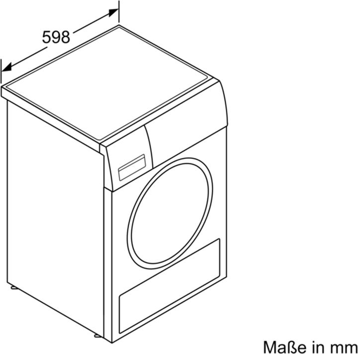 Produktbild Bosch Hausgeräte WQG2450R10 (9 kg, Rechts, EU-Stecker)