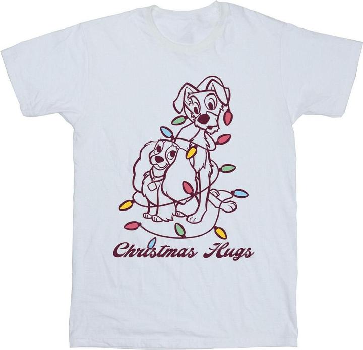 Image du produit Disney - T-shirt LADY AND THE TRUMP CHRISTMAS HUGS - Homme (XXL)