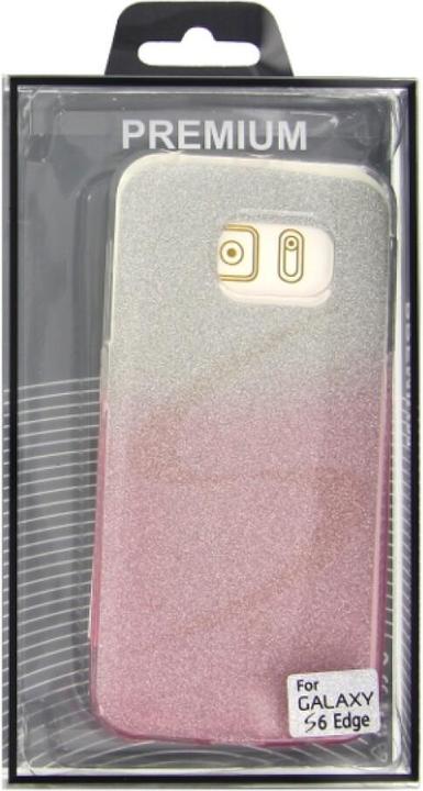 Produktbild OEM TPU Case Shine für Samsung Galaxy S6 Edge rosa (Samsung Galaxy S6 Edge)