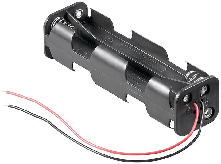 Goobay 8x AA Mignon Batteriehalter