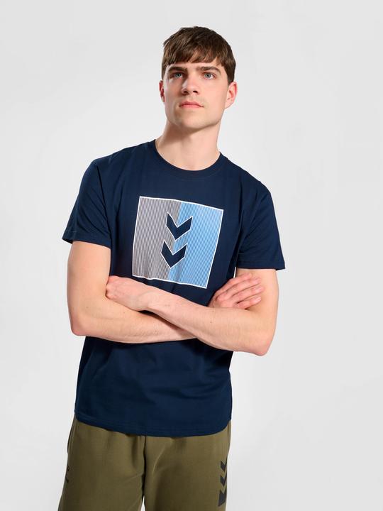 Produktbild hummel Hmlactive Stripe Co Tee S/S (M)