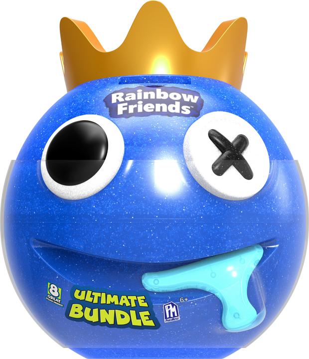 Actual product image Boti RAINBOW FRIENDS 39673 HEAD BUNDLE - BLUE - METALLIC (21 cm)
