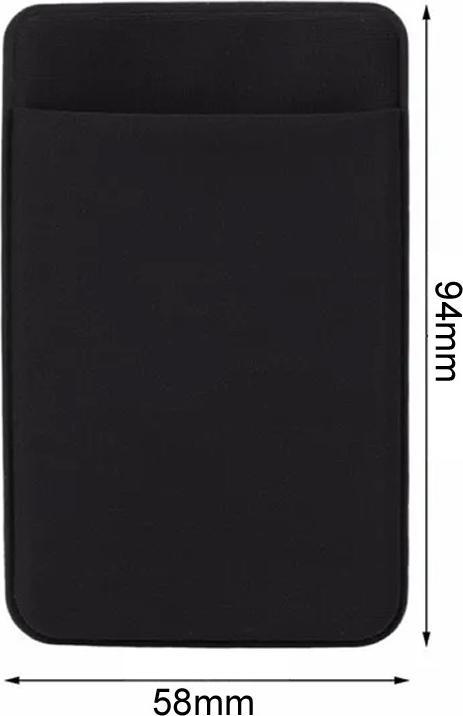 Produktbild Out of the blue Handy Kreditkartenhalterung selbstklebend Black (Apple iPhone 15)