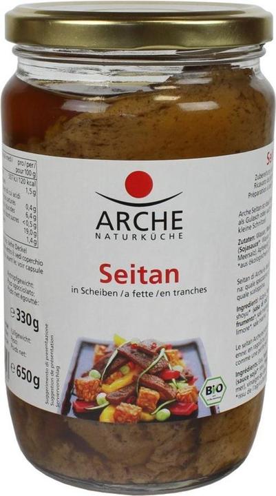 Immagine prodotto Seitan a fette in un barattolo biologico (330 g)