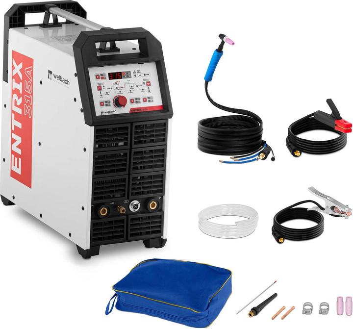 Produktbild Stamos WIG Schweissgerät Digital Alu AC DC HF Inverter Puls 315 A 400 V