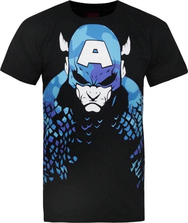 Immagine prodotto Addict Soldier Maglietta Capitano America Camo Uomo (S)