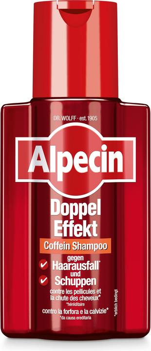 Image du produit Alpecin Shampooing à la caféine Double effet (200 ml, Shampoing liquide)