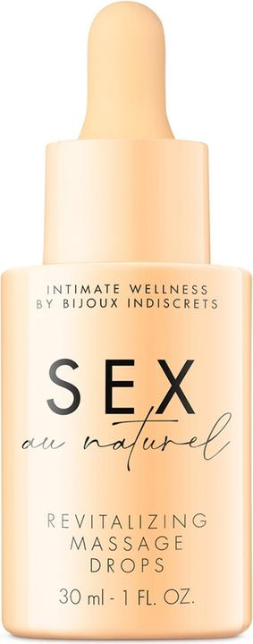 Actual product image Bijoux Indiscrets Sex au Naturel Revitalizing Intimate Massage Gel (30 ml)