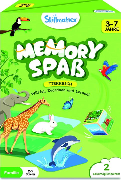 Produktbild Skillmatics Tierreich Memory Spass, d (Deutsch)