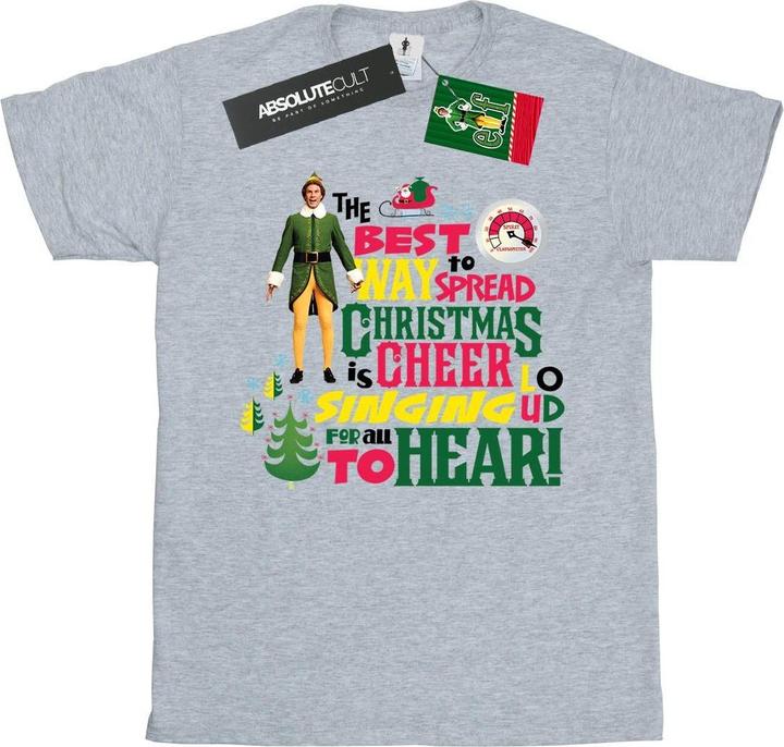 Produktbild Elf Christmas Cheer TShirt (L)