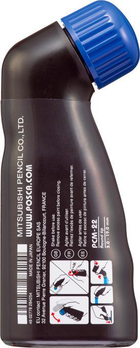 Immagine prodotto Posca Mop'R (Blu, 19 mm, 1 x)