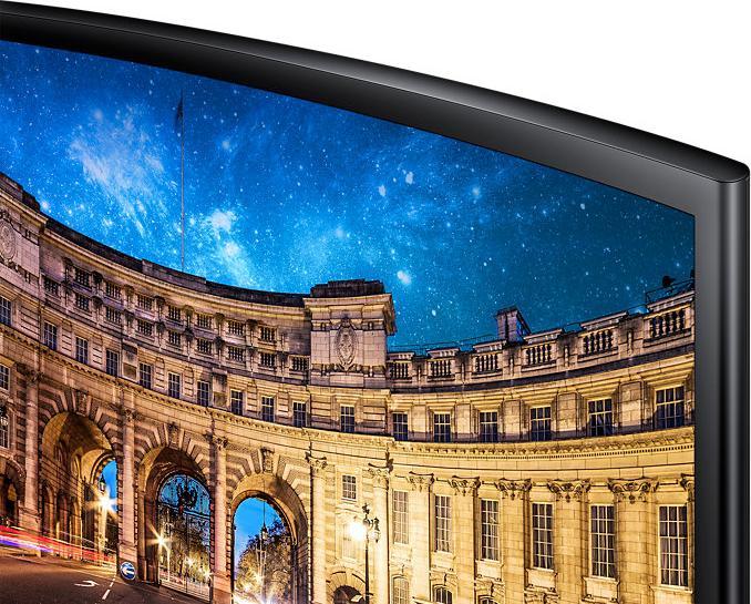 Actual product image Samsung C27F398FWU (1920 x 1080 pixels, 27")