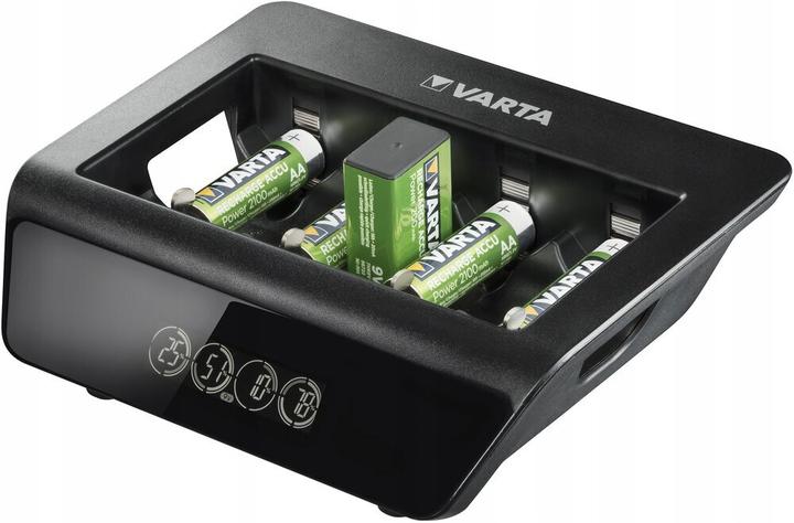Produktbild Varta LCD Universal Charger+ (1 Stk., 9V Block, D, C, AA, AAA, Ladegerät ohne Akku)