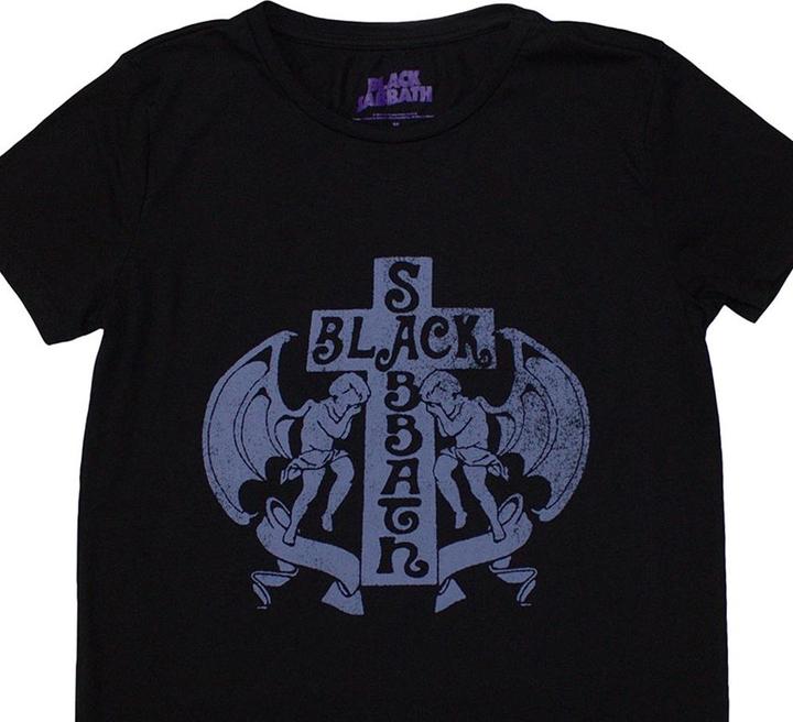 Actual product image Black Sabbath Womens/Ladies Angels T-Shirt (M)