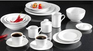 Produktbild Ritzenhoff & Breker Snap by R & B Suppenteller ""BIANCO"", aus Porzellan schlichte Form, spülmaschinenfest, Durchmesser: (6 x, 22 cm)