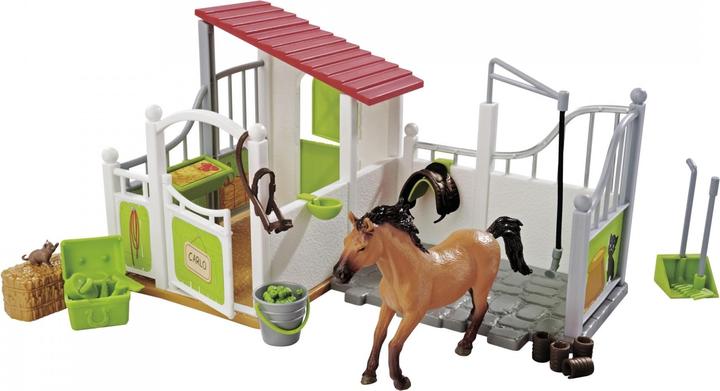 Productafbeelding Simba Paardenbox en wasplaats met paard