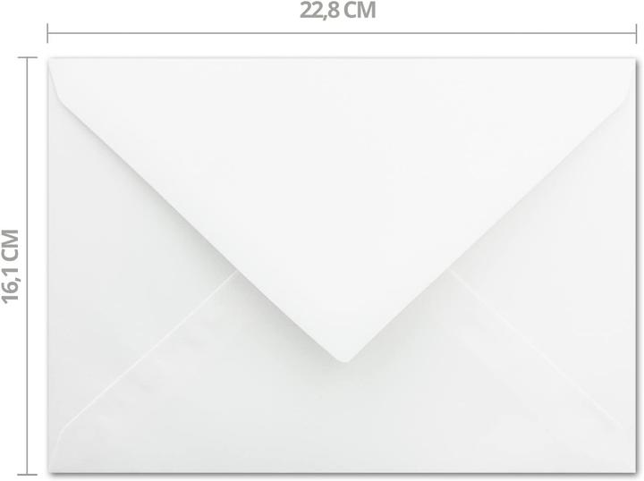 Actual product image Neuser Papier Envelopes DIN C5 Set (C5, 200 x)