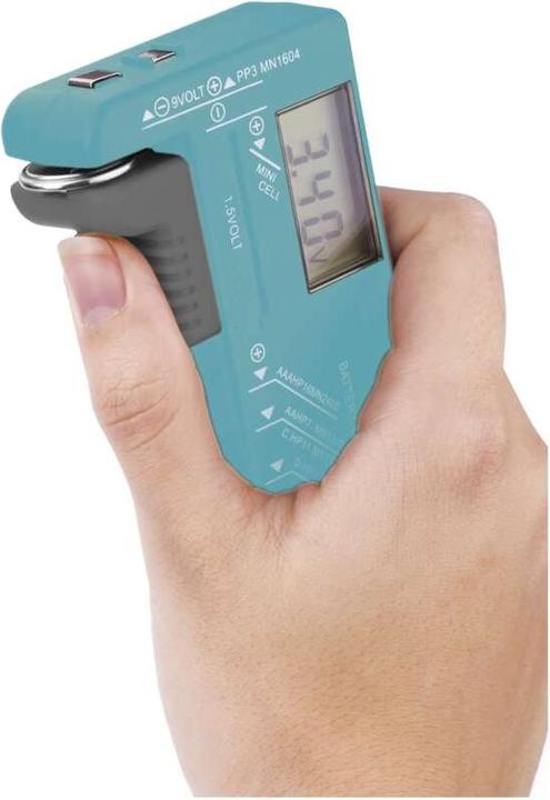 Produktbild Emos Batterieprüfgerät AA, AAA, C, D, 9V, Knopfzellen