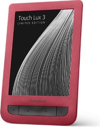 Produktbild PocketBook Touch Lux 3 (6", 8 GB, Ruby Red)