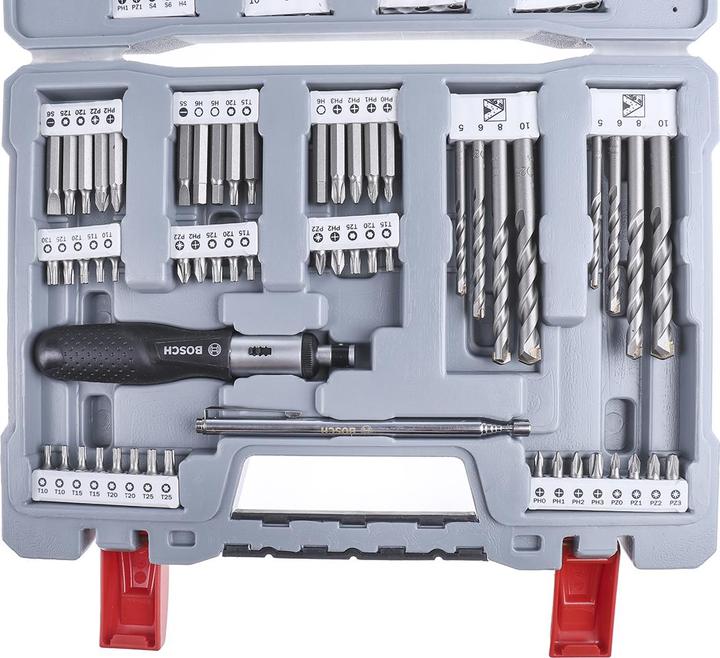 Image du produit Bosch Professional Zubehör Ensemble de 105 forets et visseuses Premium X-Line (3 mm, 4 mm, 5 mm, 6 mm, 7 mm, 8 mm, 9 mm, 10 mm)