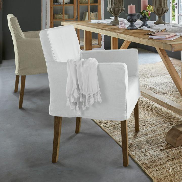 Produktbild Loberon Stuhl Longhill weiss