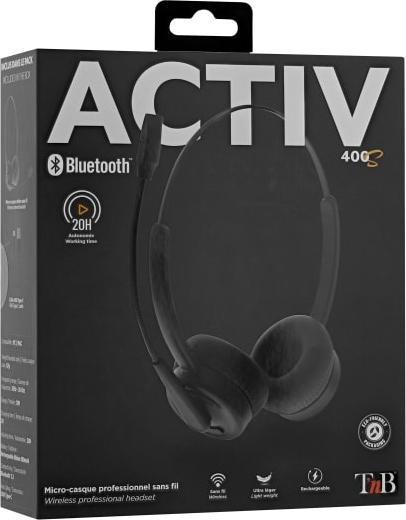 Image du produit T'nB Casque professionnel TNB Activ 400S (Sans fil, USB-C)