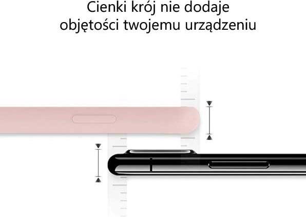 Actual product image Silicone iPhone 12/12 Pro 6,1" różowo-piaskowy/pink sand (Apple iPhone 12)