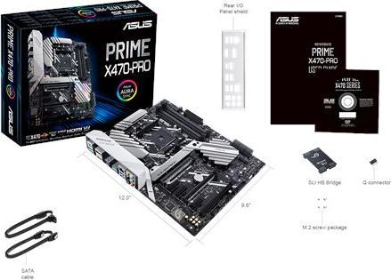 Productafbeelding ASUS Prime X470-Pro (AM4, AMD X470, ATX)