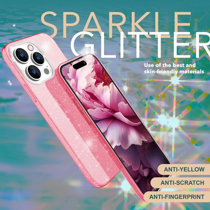 Produktbild Nalia Glitzer Hülle (Apple iPhone 15 Pro)