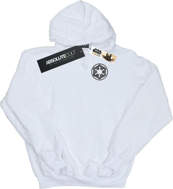 Star Wars The Mandalorian Galactic Empire Insignia Breast Print Kapuzenpullover