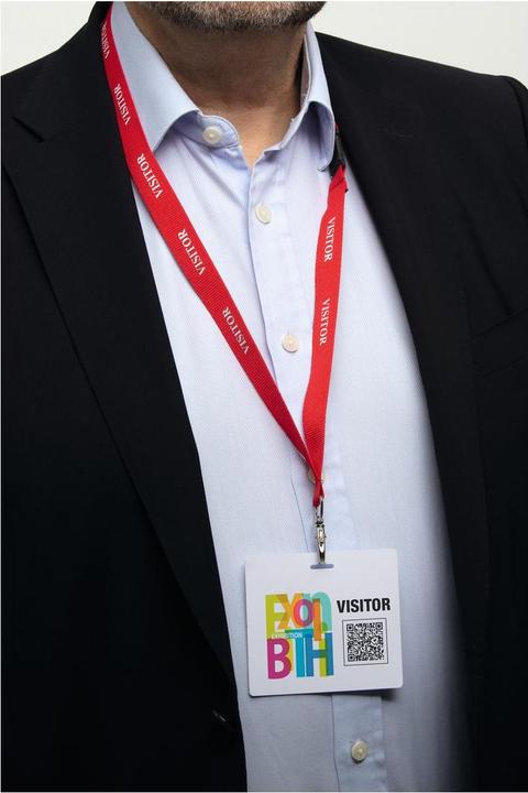 Actual product image Durable Name tag