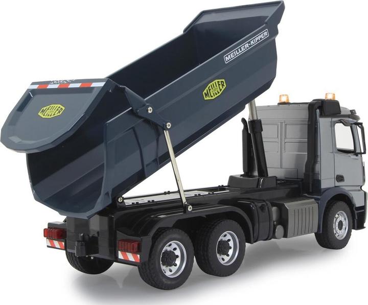 Actual product image Jamara Dump Truck Mercedes-Benz Arocs Metal Meiller 1:20 2.4GHz