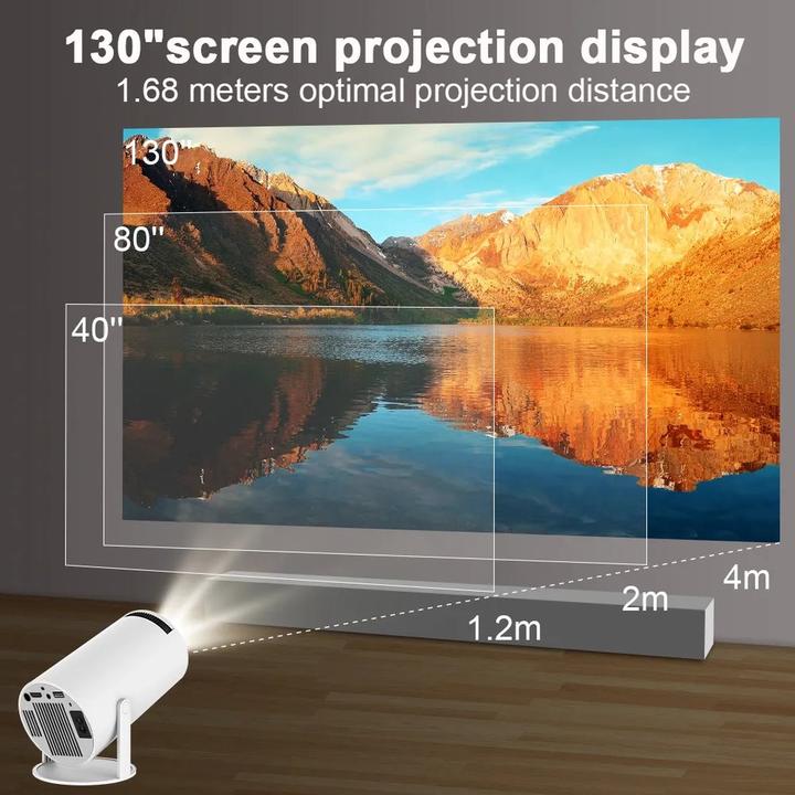 Immagine prodotto Yuwanet Mini Projektor HY300 Pro (HD, 160 lm)