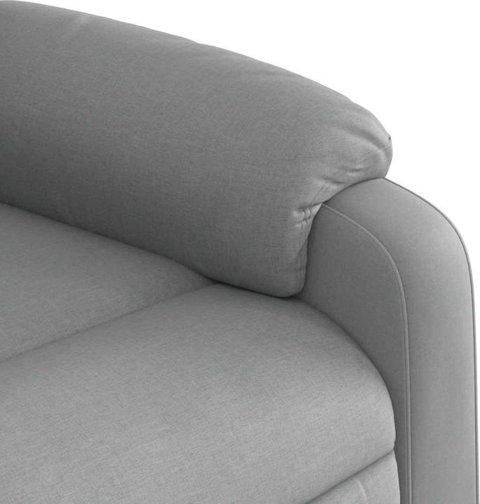 Produktbild VidaXL Massagesessel Hellgrau Stoff,Farbe: Hellgrau,Material: Stoff
