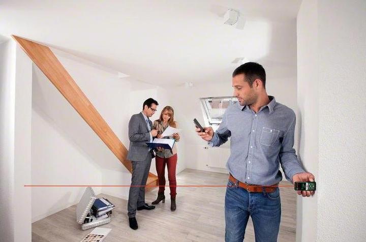 Produktbild Bosch Home & Garden Digitaler Laser-Entfernungsmesser UniversalDistance 40C (40 m, 635 nm)