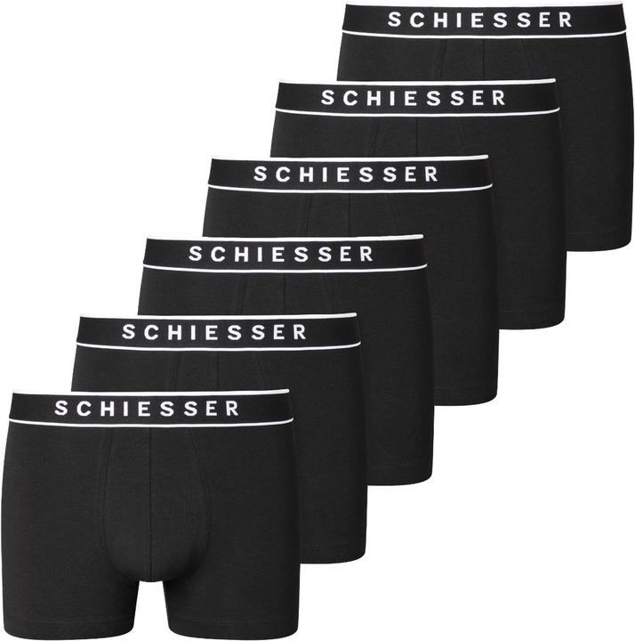 Immagine prodotto Schiesser Confezione da 6 - 95/5 - Pantaloncini / pantaloni in cotone biologico (XXL, confezione da 6)