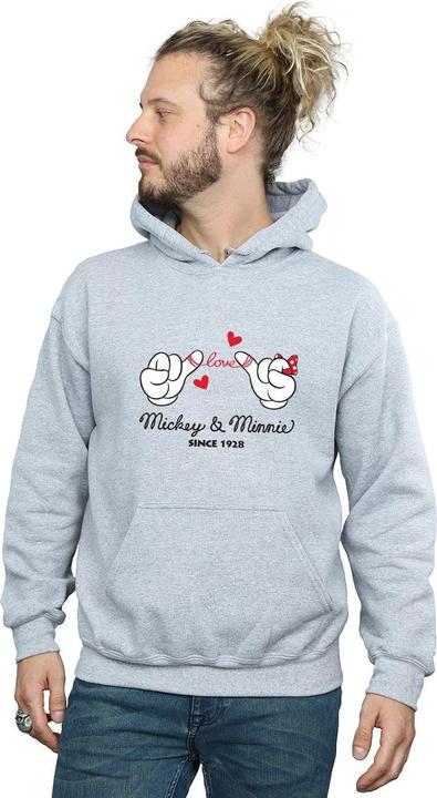 Image du produit Disney - Sweat à capuche MICKEY MOUSE LOVE HANDS - Homme (XXL)