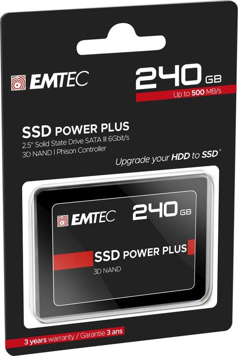 Immagine prodotto Emtec X150 Power Plus (240 GB, 2.5")