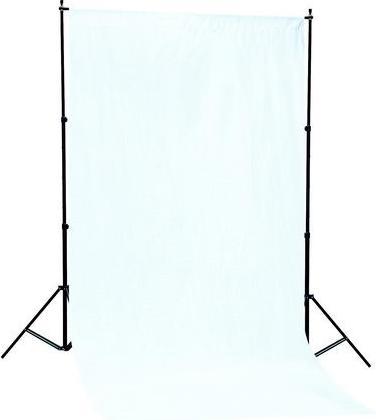 Actual product image Linkstar Background system BSK-2016W + White fabric (20 cm, 200 cm)