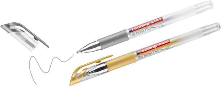 Immagine prodotto Edding Gel Roller Blister 496155 (Oro, Argento, 2 x)