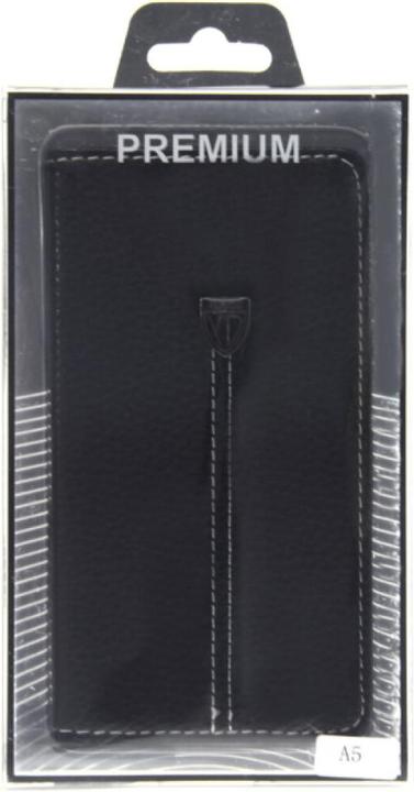 Actual product image Xundd Book Case Fashion for Galaxy A5 - Black (Samsung Galaxy A5)