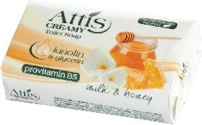 Attis cremige Milch & amp Honig, Seife, 100g (Treffer) (Handseife Nachfüllpackung)