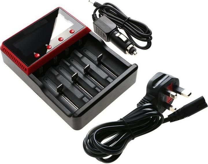 Actual product image CoreParts Charger for 18650 Battery (Battery + charger)