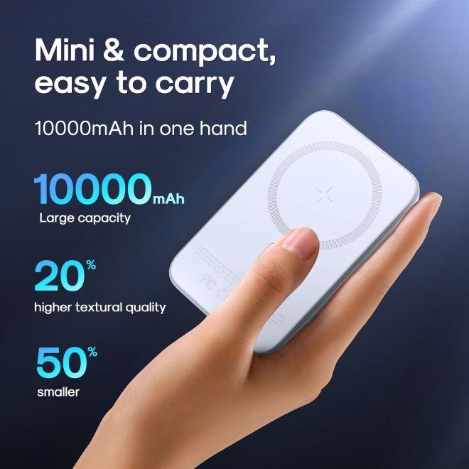 Actual product image Joyroom Mini Magnetic Wireless Powerbank (20W) (10000 mAh, 20 W, 15 Wh)