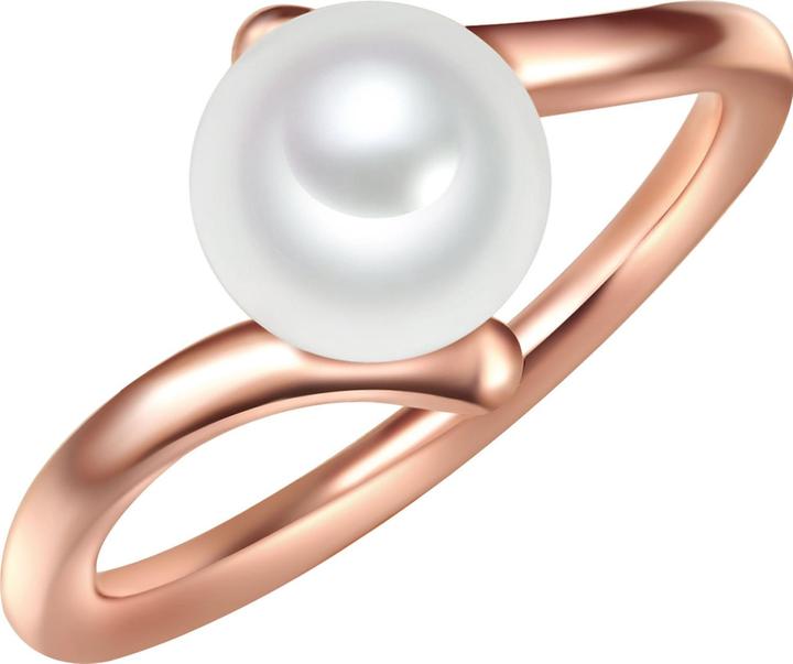 Image du produit Valero Pearls Femme argent sterling perle d'eau douce de culture or rose - 11338 (52, Argent 925)
