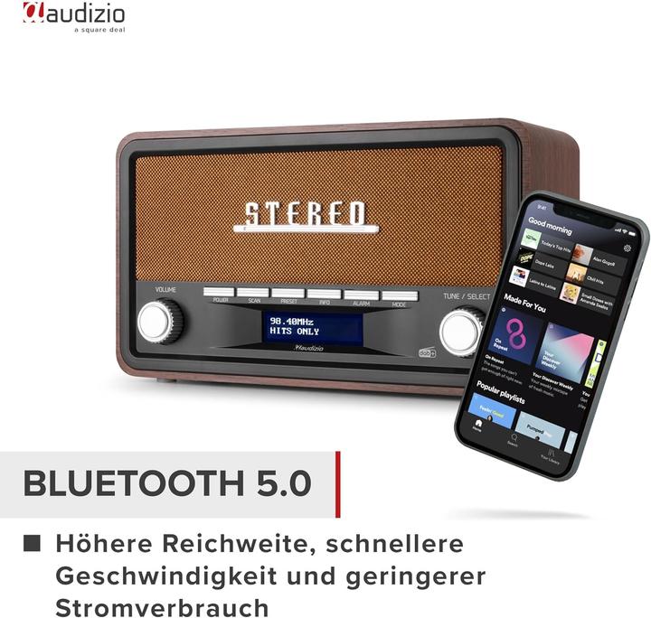 Immagine prodotto Audizio Foggia (DAB, FM, Bluetooth)