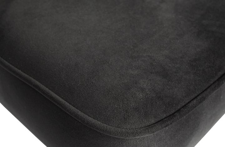 Productafbeelding BePureHome Barkruk Vogue H80 Fluweel zwart